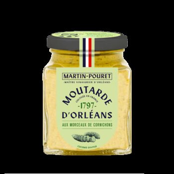 Moutarde aux cornichons 200g