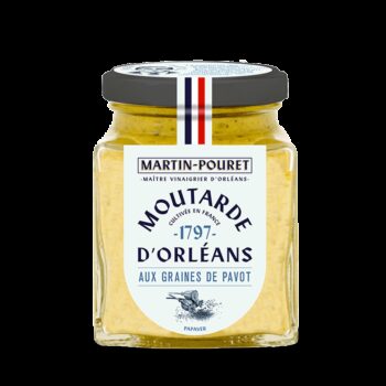 Moutarde aux graines de Pavot 200g