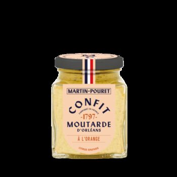 Confit de moutarde à l'orange 95g
