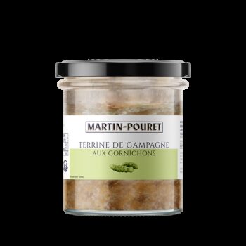 Terrine de campagne aux cornichons Martin-Pouret