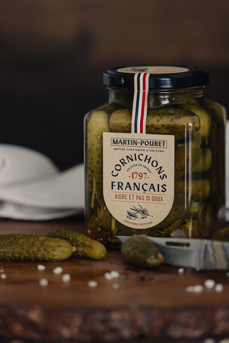 Cornichons français aigre Martin-Pouret