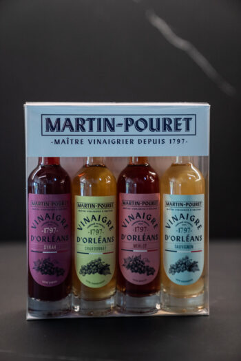 Coffret vinaigres cépages Martin-Pouret