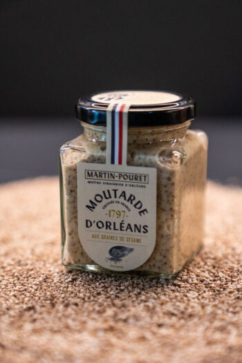 Moutarde aux graines de sésame 200g Martin-Pouret
