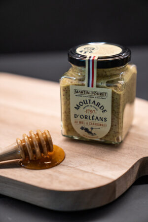 Moutarde miel et chardonnay 200g Martin-Pouret