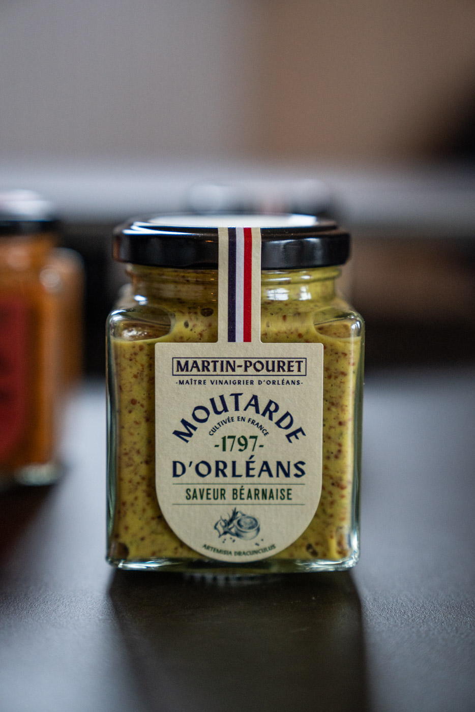 Moutarde saveur béarnaise 200g Martin-Pouret